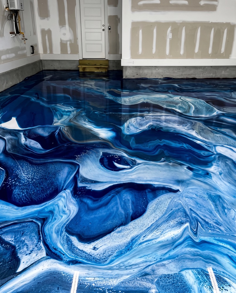 Metallic & Decorative Epoxy in Michiana